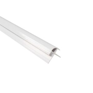 External Corner – White – Plastic 10.5mm | PVC Bathroom Cladding Trim