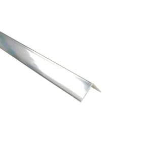 30x30 External Angle | Chrome | Plastic Cladding Trim | 2600mm