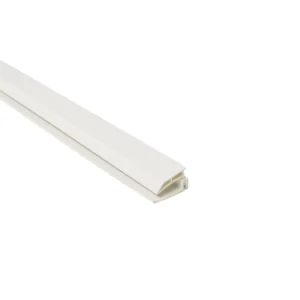MB 2-Part 8mm End Profile – White – Plastic | PVC Bathroom Cladding Trim