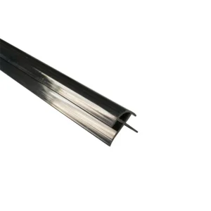External Corner – Black – Plastic 10.5mm | PVC Bathroom Cladding Trim
