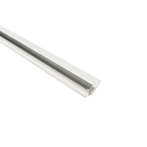 1-Part 8mm Internal Corner | Chrome | Plastic Cladding Trim | 2600mm