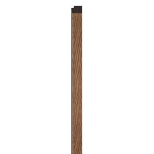 Linerio L-Line Mocca Right Hand Trim | Slat Panel Finishing Profile | 2650mm