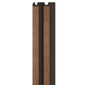 Linerio L-Line Mocca Slat Panel | 2650x122mm Interior Wall Cladding (Per Panel)