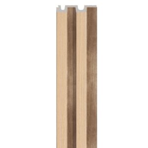Linerio L-Line Natural Slat Panel | 2650x122mm Interior Wall Cladding (Per Panel)