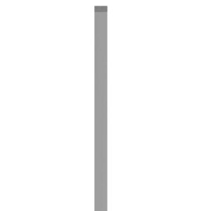 Linerio S-Line Grey Universal Trim | Slat Panel Finishing Profile | 2650mm