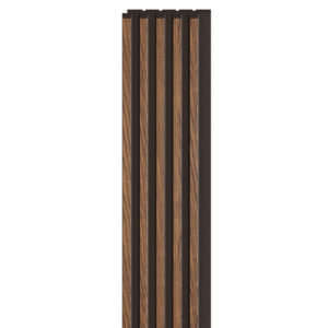 Linerio S-Line Mocca Slat Panel | 2650x122mm Interior Wall Cladding (Per Panel)