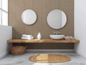 Elegance Mineral Beige Granite PVC Wall Cladding | 2700x300mm Bathroom Cladding