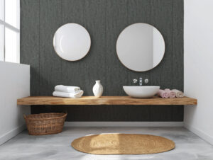 Elegance Mineral Magnetite PVC Wall Cladding | 2700x300mm Bathroom Cladding