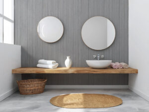 Elegance Mineral Quarried Grey PVC Wall Cladding | 2700x300mm Bathroom Cladding