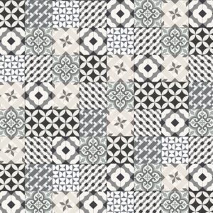 VOX Vilo Modern Patchwork PVC Wall Cladding | 2650x250mm Pack of 4 (2.65m²)