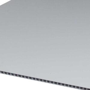 Suspended Ceiling Tile Matt White | 595x595mm PVC Composite Drop-In Grid Ceiling Tile (Per Tile)