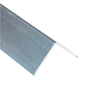 Decortrim – 20mm x 20mm x 2.6m – Metal External Angle Trim – Bright Silver | Metal Bathroom Cladding Trim