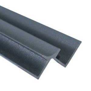 Decortrim – 10.5mm x 2.4m – Metal Internal Corner Trim – Anthracite | Metal Bathroom Cladding Trim