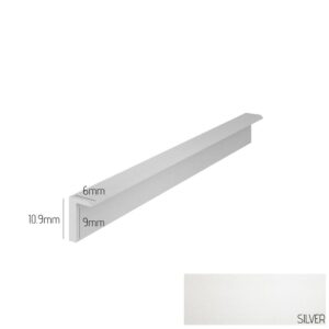 Silver Kerradeco Upper Trim | VOX Kerradeco Interior Wall Cladding Trim