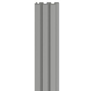Linerio M-Line Grey Slat Panel | 2650x122mm Interior Wall Cladding (Per Panel)