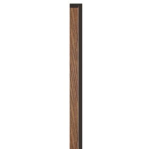 Linerio M-Line Mocca Left Hand Trim | Slat Panel Finishing Profile | 2650mm