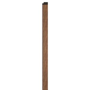 Linerio M-Line Mocca Right Hand Trim | Slat Panel Finishing Profile | 2650mm