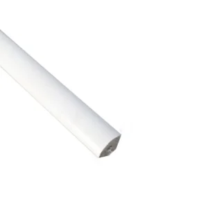 12.5mm Quadrant – White – Plastic | PVC Bathroom Cladding Trim