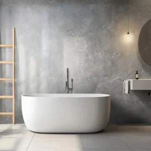 Inspiro Mirage Gloss Tile Effect Shower Cladding | 750x450mm Pack of 7 (2.36m²)
