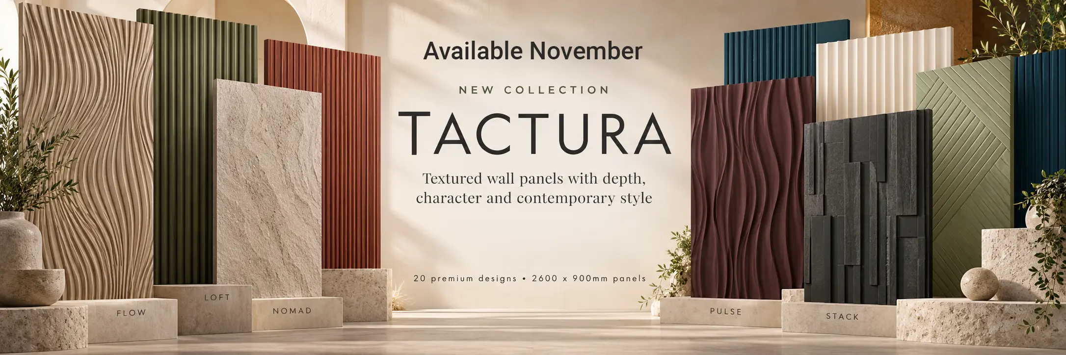 Tactura Wall Panels by Dumaplast